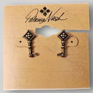 Patricia Nash Gold Earrings